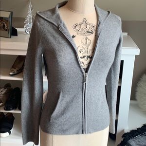 Juicy Couture cashmere hooded sweater